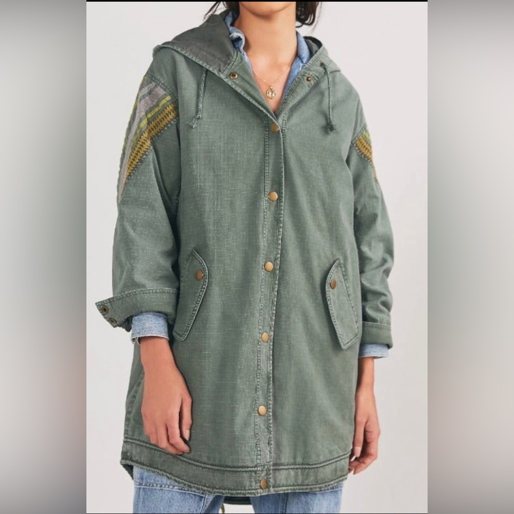 NWT- Anthropologie Pilcro Utility Anorak Jacket